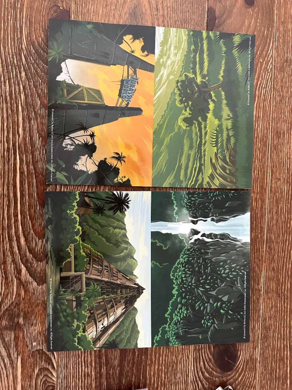 Colorforms Jurassic World Universal 6 Backgrounds 80 Colorforms New - Picture 5 of 5